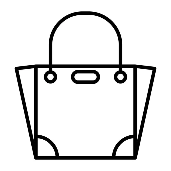 Bolso Mano Vector Line Icon Desig — Vector de stock