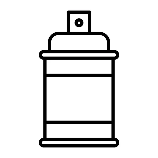 Spray Pode Vector Line Icon Design —  Vetores de Stock
