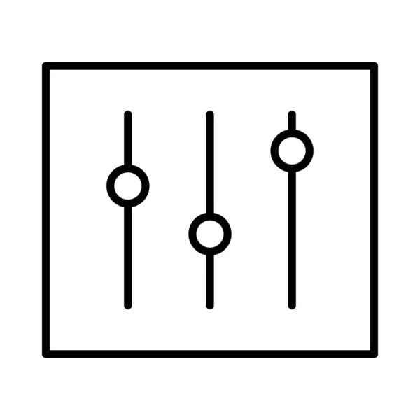 Параметры Vector Line Icon Desig — стоковый вектор