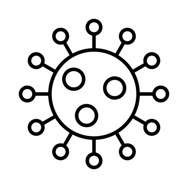 病毒载体线Icon设计 — 图库矢量图片