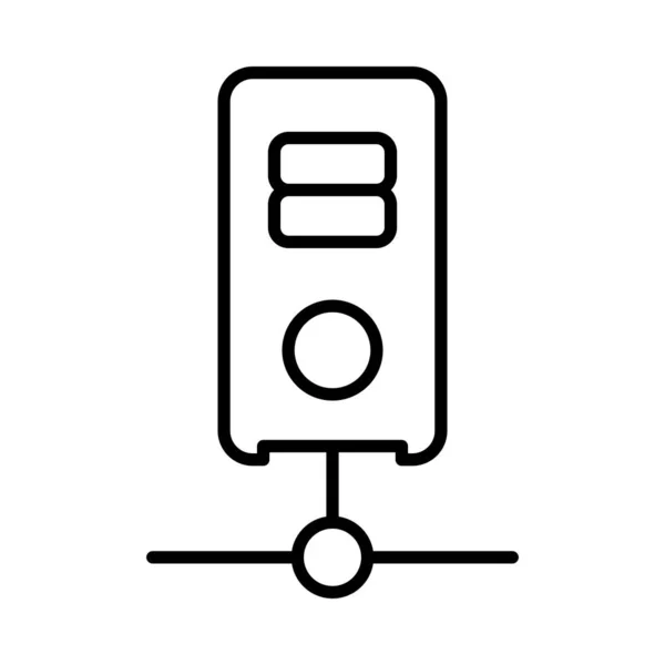 Дизайн Піктограм Лінії Сервера Векторні Лінії — стоковий вектор