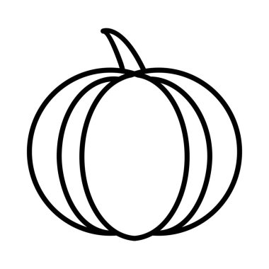 Cadılar Bayramı Vektör Satırı Simge Tasarımı