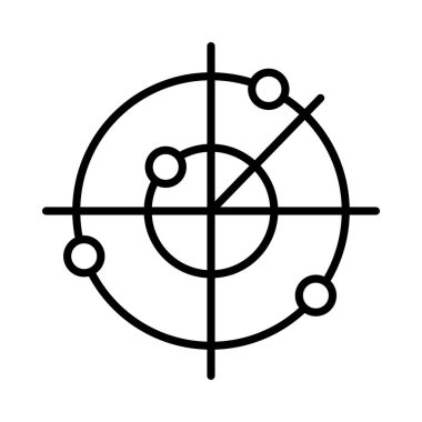 Vektör Satır Simgesi Tasarımı Tara