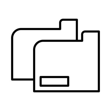 Dosyalar Vektör Satır Simgesi Tasarımı