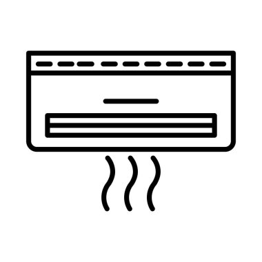 Klima Vektör Hattı Simge Tasarımı