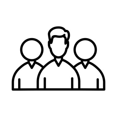 Lider Vektör Satır Simgesi Tasarımı