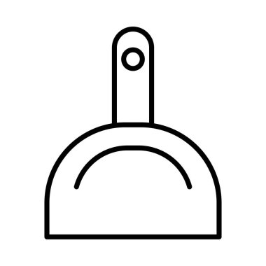 Faraş Vektör Satırı Simge Tasarımı