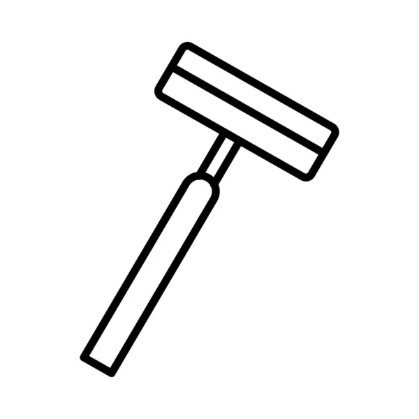 Razor Vector Line Icon Desig — Stockový vektor