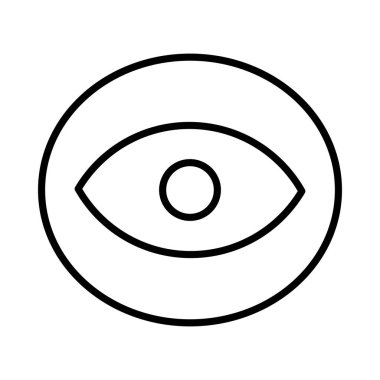 Vektör Satır Simgesi Tasarımı Görüntüle