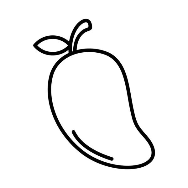 Mango Vector Line Icon Desig — Archivo Imágenes Vectoriales