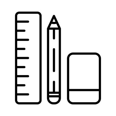 Sabit Vektör Satır Simgesi Tasarımı
