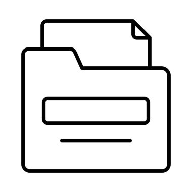 Dizin Vektör Satırı Simgesi Tasarımı