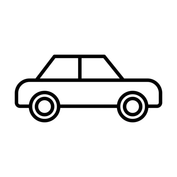 자동차 Vector Line Icon Desig — 스톡 벡터