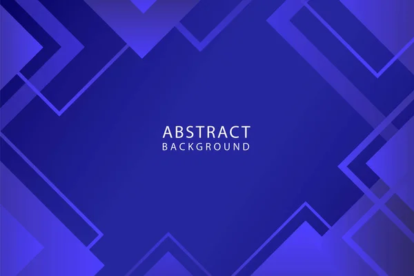 Abstract Gradient Blue Geometric Shapes Background — Stock Vector