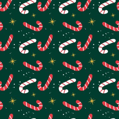 Noel tasarımlı kusursuz desen arkaplanı