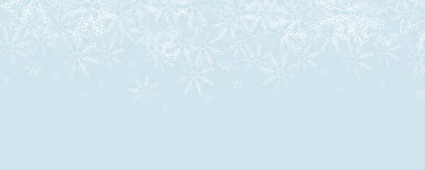 Diseño Banner Navidad Con Adorno Copo Nieve — Vector de stock