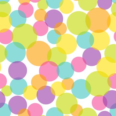 Yarı saydam Pop kabarcık Dikişsiz desen arka plan
