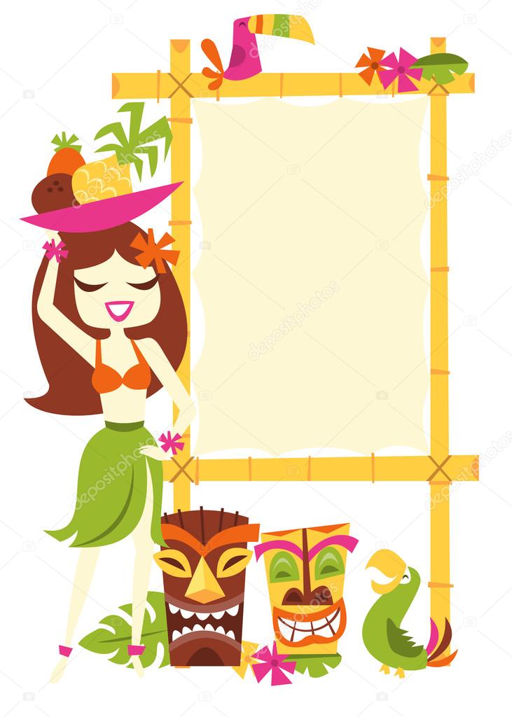 Retro Hawaiian Luau Party Sign Stock Vector Image by ©totallyjamie #71194833 Retro Hawaiian Luau Party Sign Stock Vector Image by ©totallyjamie #71194833