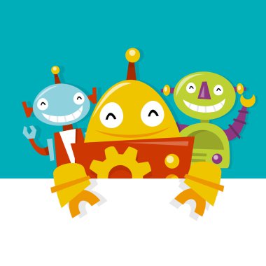 Mutlu Retro robotları CE işareti
