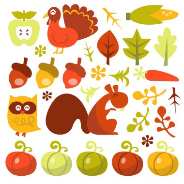 Retro hasat tasarım öğeleri