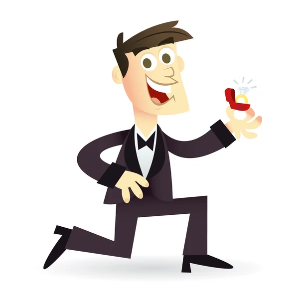 Cartoon man wedding proposal Vector Art Stock Images | Depositphotos Cartoon man wedding proposal Vector Art Stock Images | Depositphotos