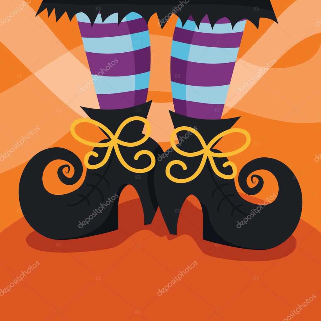 Witch's Boots Stock Vector Image by ©totallyjamie 72507447