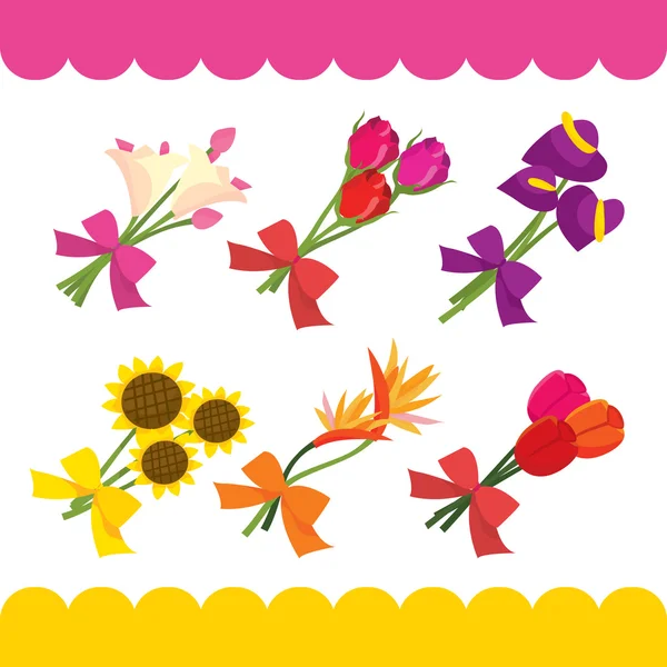 Magasin de fleurs — Image vectorielle