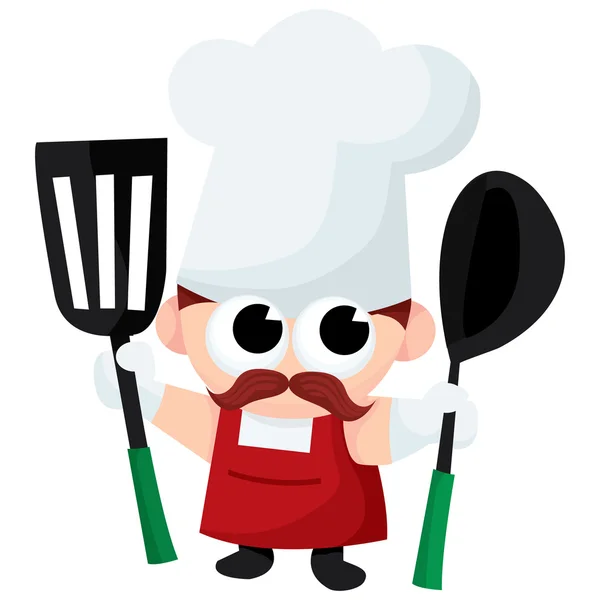 Grand chef — Image vectorielle