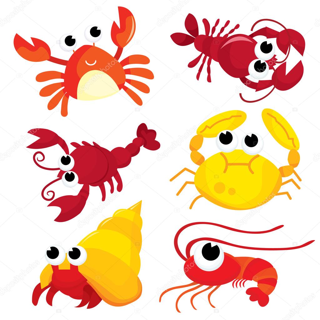 Cartoon Crustaceans