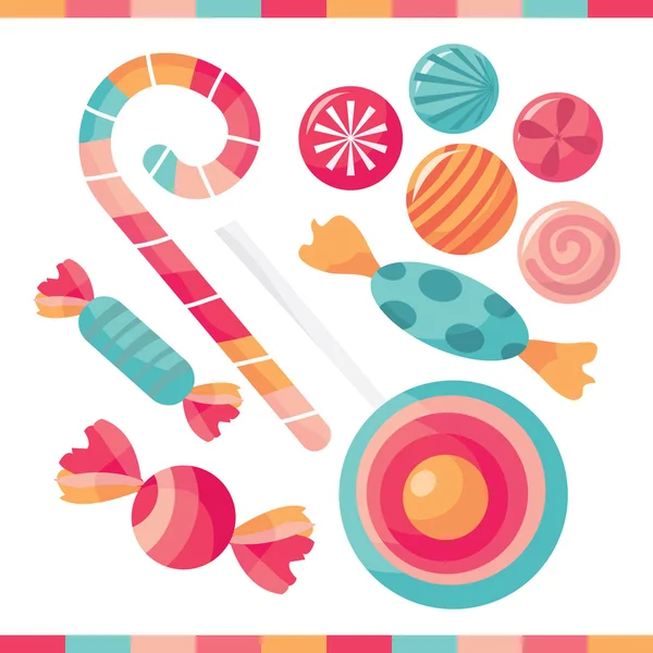 Tienda de dulces — Vector de stock