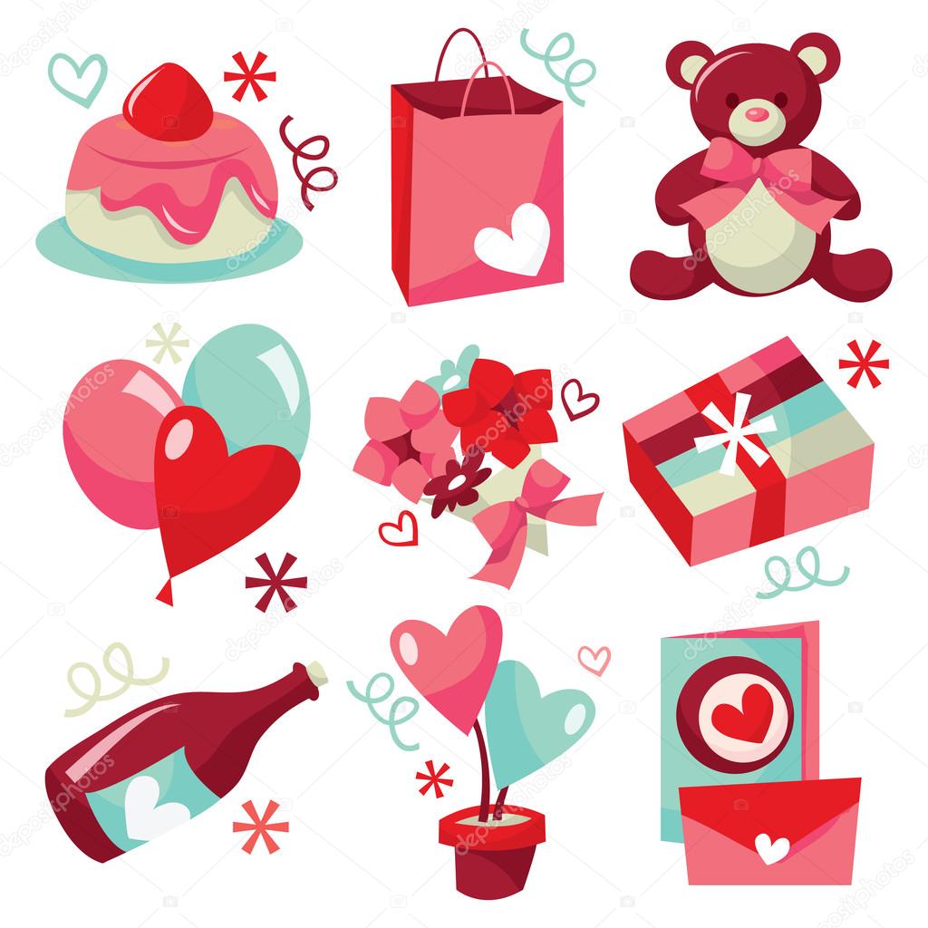 Sweet Valentine Icon Set