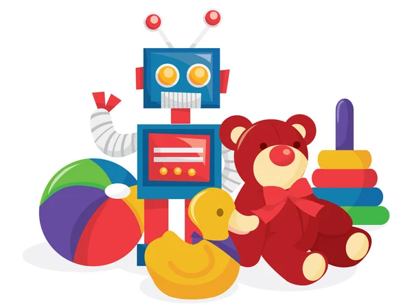 Dětská hračka kolekce — Stockový vektor