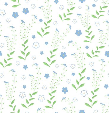 Çiçeklerin kusursuz desenli 