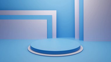 Ürün yerleştirme ve düzenlenebilir renk için 3d sunum