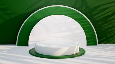 Ürün yerleştirme ve düzenlenebilir renk için 3d sunum