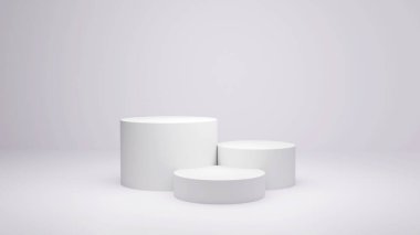 Ürün yerleştirme ve düzenlenebilir renk için 3d sunum