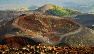 Etna Dağı yanardağ
