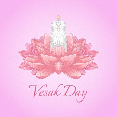 Nilüfer çiçeği illüstrasyonlu kap günü