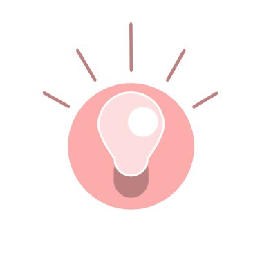 turned on lamp, idea came up, icon