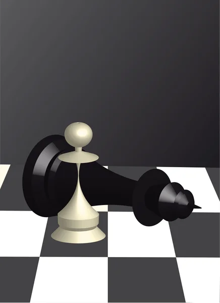 Σκάκι επιτυχημένο επιχειρηματικό σχέδιο — Διανυσματικό Αρχείο