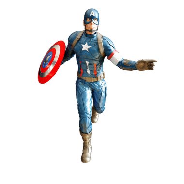  Kaptan Amerika İntikamcılar 4 karakter modeli 