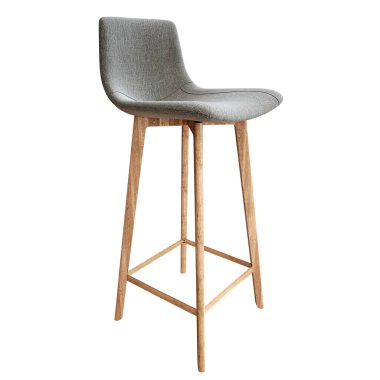 nice bar stool with white background