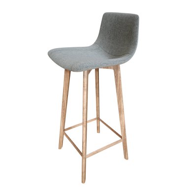 nice bar stool with white background