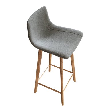 nice bar stool with white background