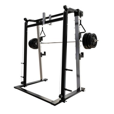 Half Rack for Squats gym equipment with white background
