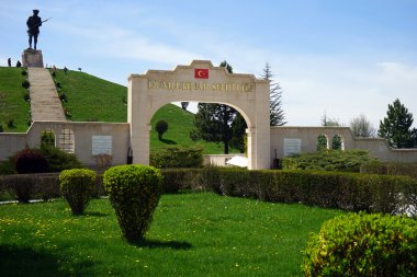 Afyonkarahisar, Türkiye - Nisan 2015, yaklaşık Dumlup Muharebesi? nar,