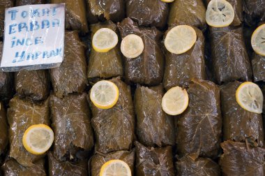 bir dilim limon Satılık ile Türk dolma
