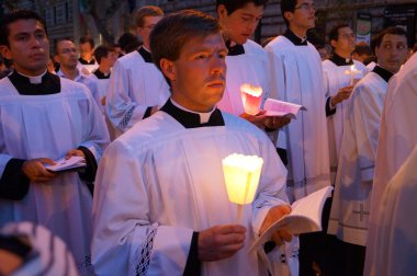 ROME, ITALY - JUN 4, 2015: During the celebration the Feast of C