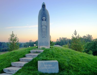 Radonezhsky, Rusya - 25 Temmuz 2015: Başkalaşım Radonezhsky kilisede