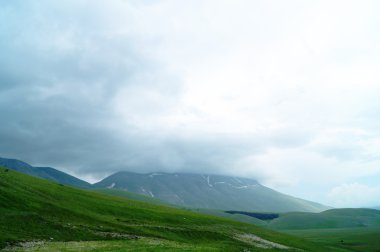 Castelluccio, Perugia, Umbria, İtalya